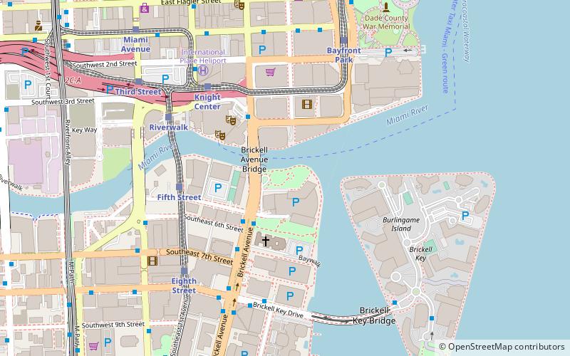 Cercle de Miami location map