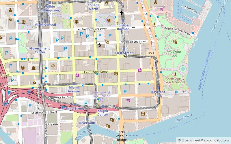 Olympia Theater location map