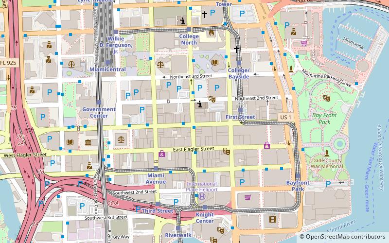 Security Building location map