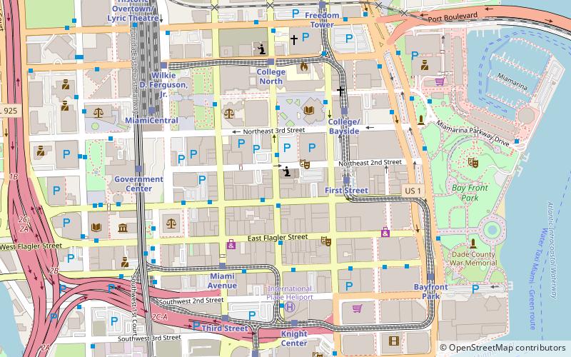 Gesu Church location map