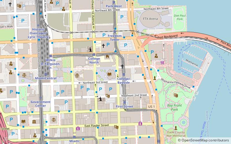 Miami Dade College location map