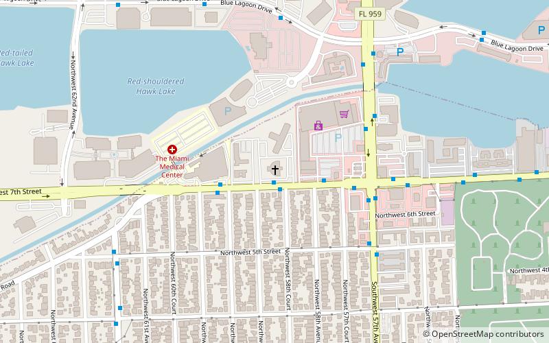 St. Dominic Catholic Church location map