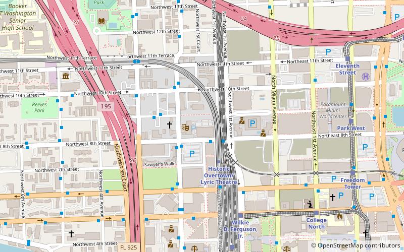 Metrorail location map
