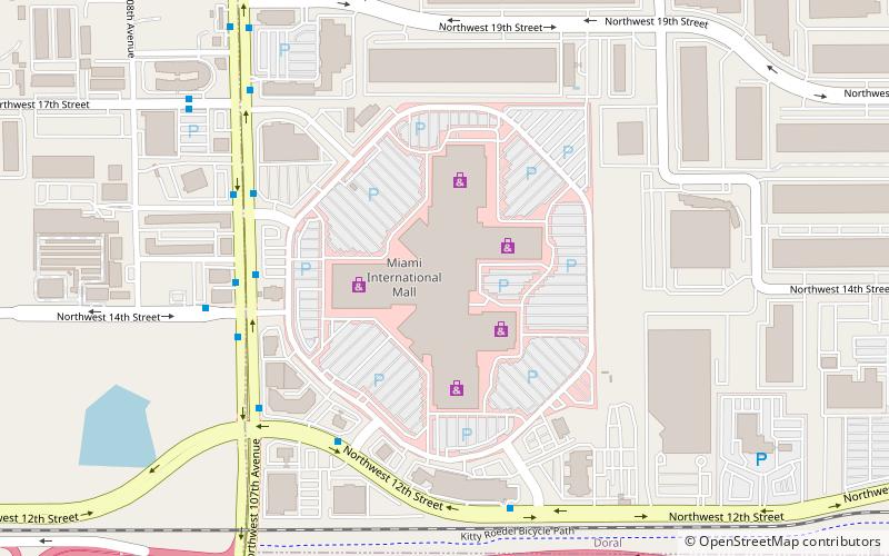 Miami International Mall location map