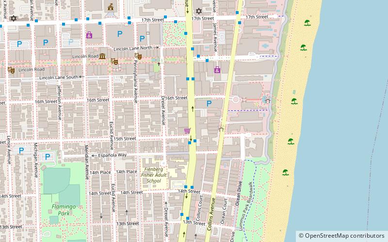 Roxy Theater location map