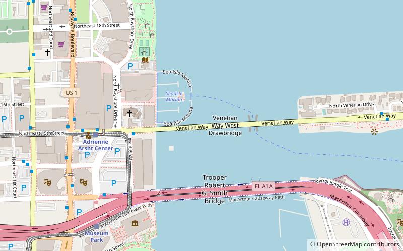 Venetian Way location map