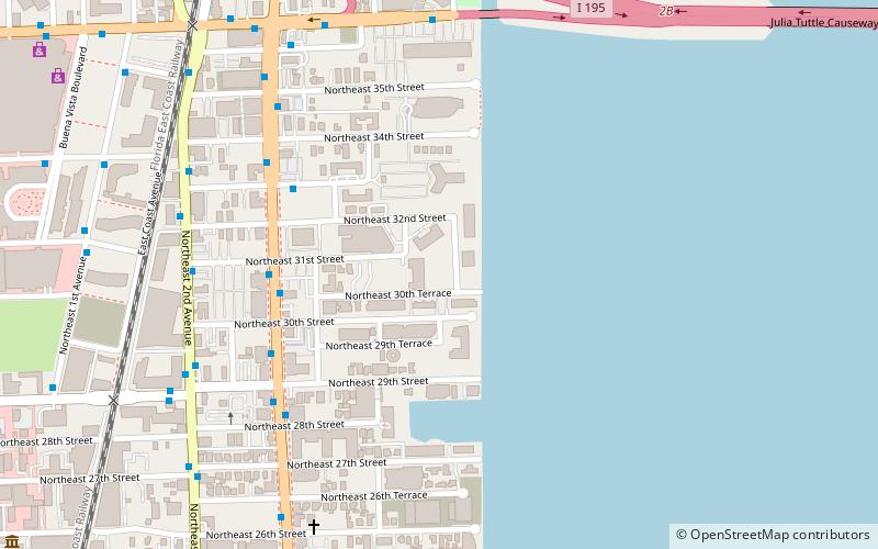 paraiso bay miami location map