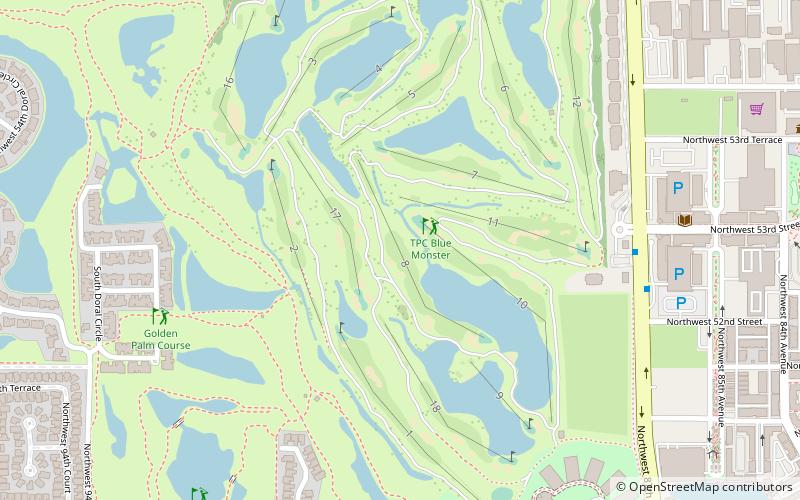 Trump National Doral Miami location map
