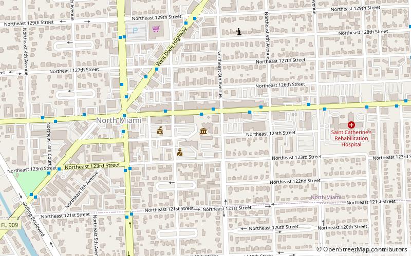 Musée d'Art contemporain de North Miami location map