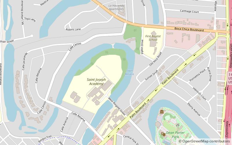 charro park brownsville location map