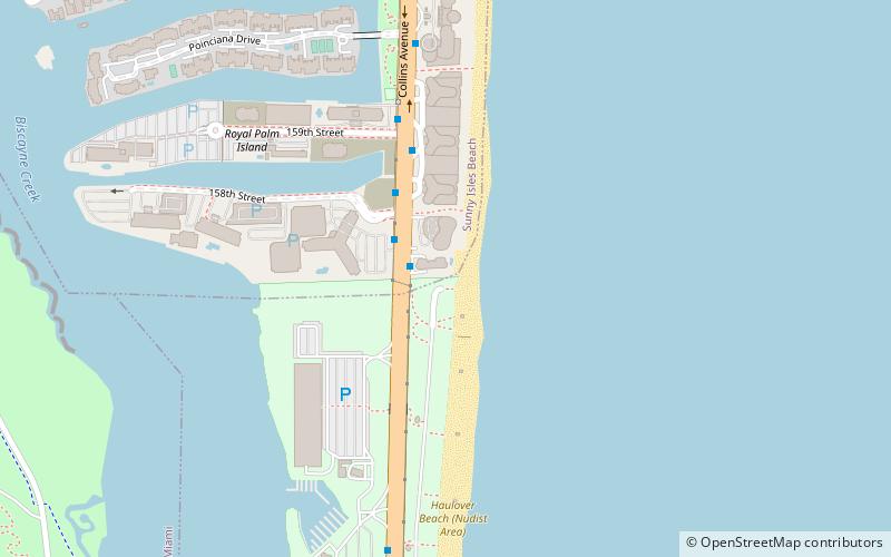 Sunny Isles Beach Water Sports location map