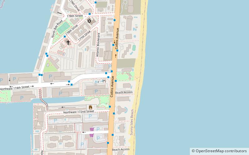 Samson Oceanfront Park location map