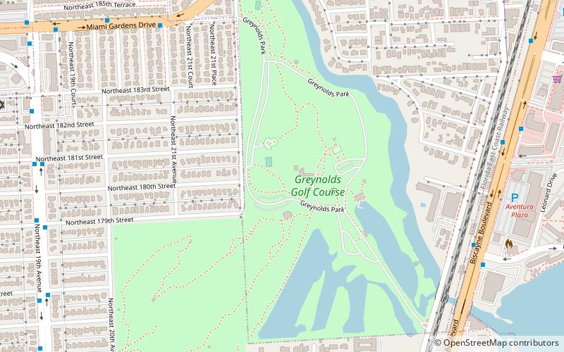 Greynolds Park location map