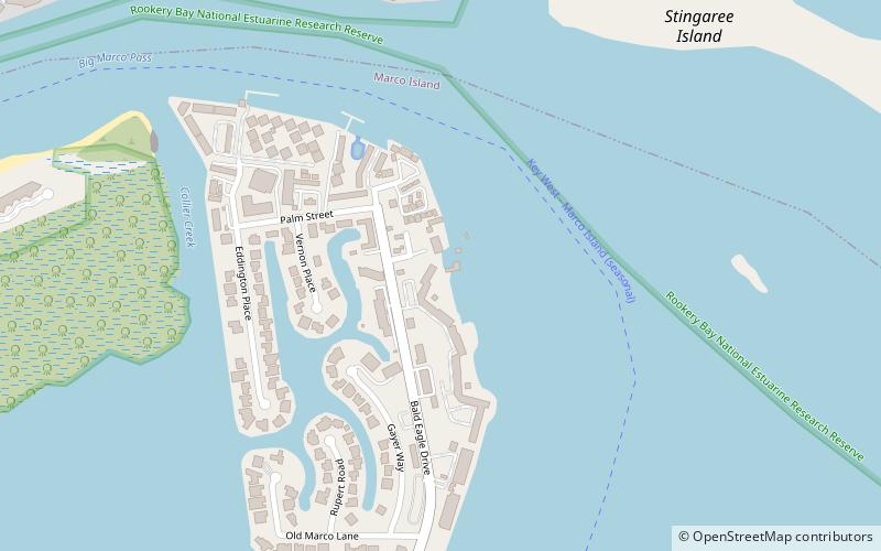 Marco Island - Adventure Fishing location map