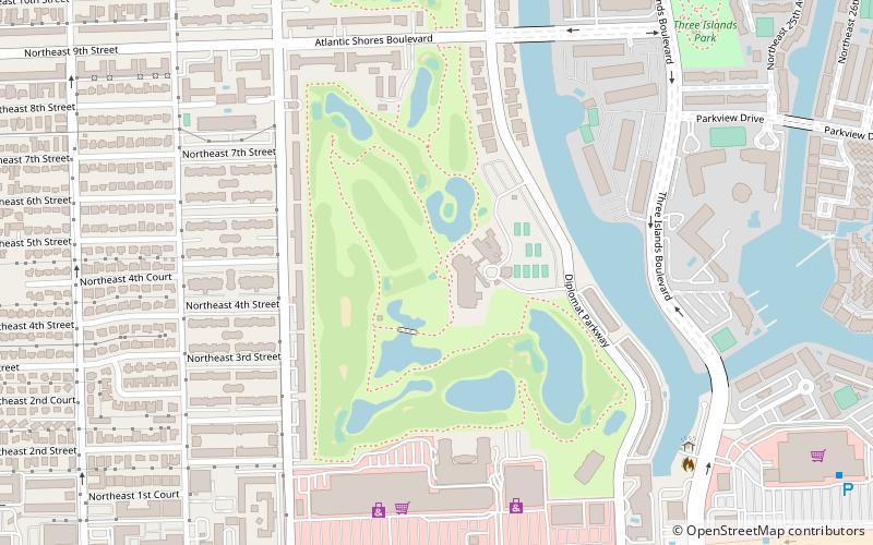 The Diplomat Golf & Tennis Club location map