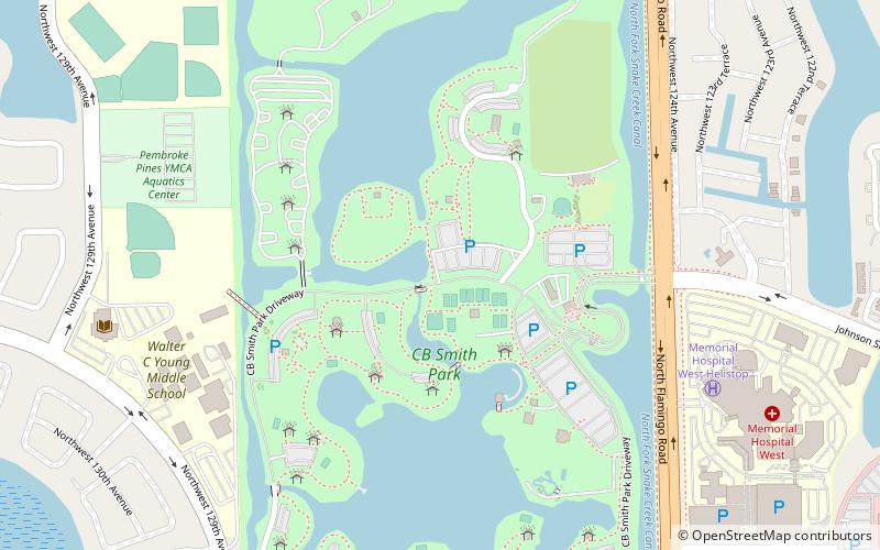 C. B. Smith Park location map