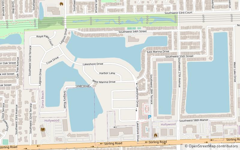 Estates of Fort Lauderdale location map
