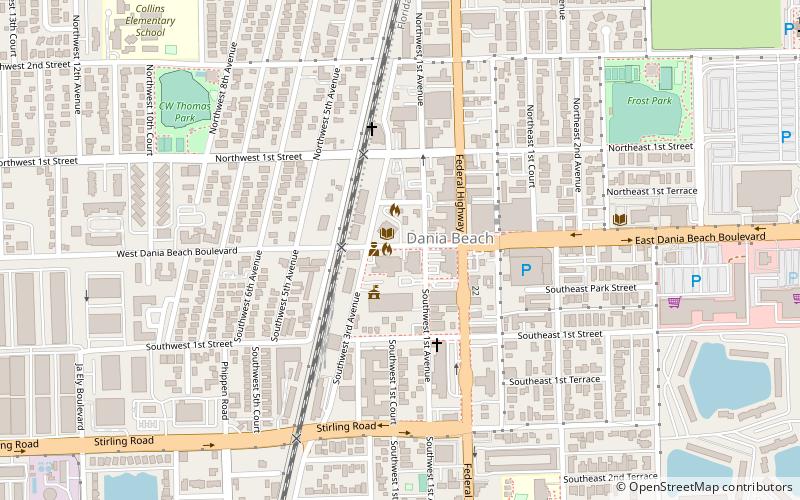 Nyberg-Swanson House location map