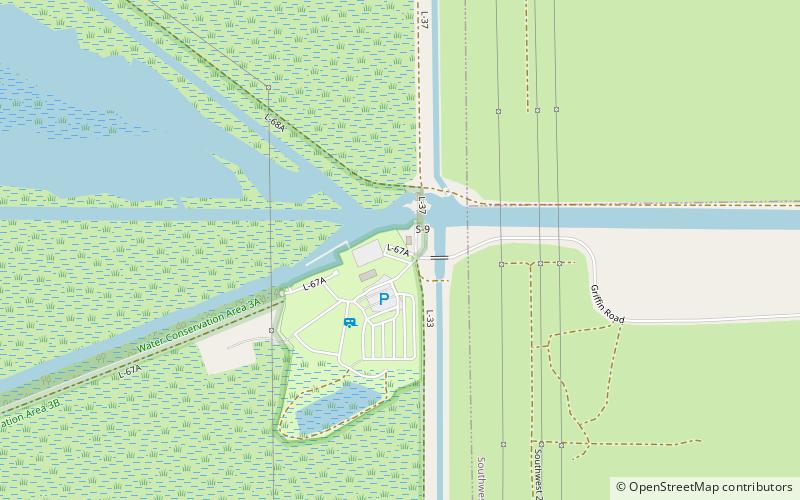 Everglades Holiday Park location map