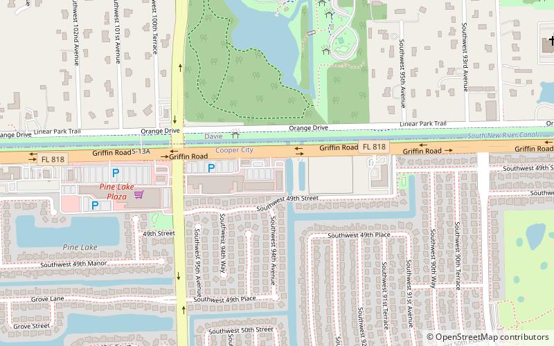 Cooper City location map