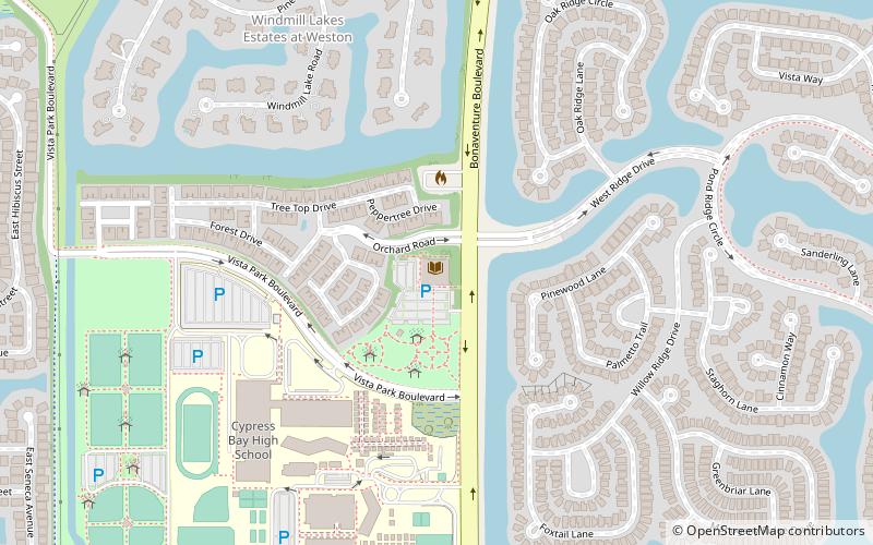 weston branch library location map