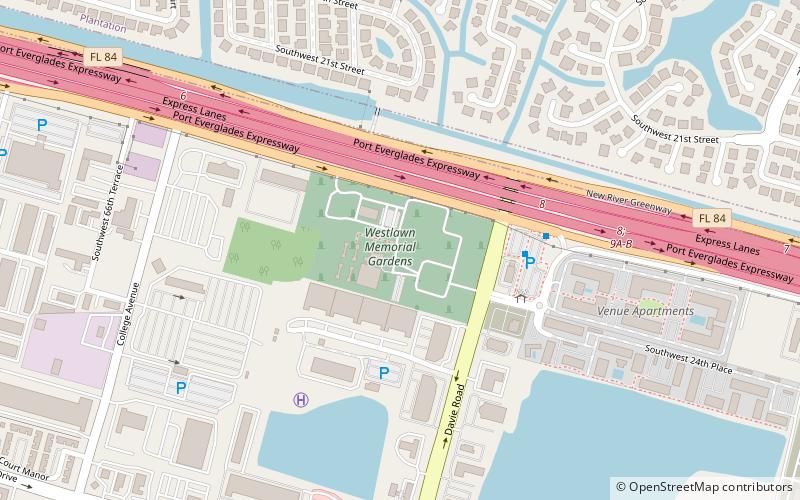 Forest Lawn Memorial Gardens location map