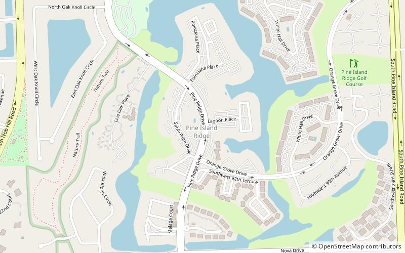Pine Island Ridge location map