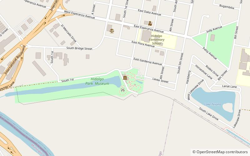 Hidalgo Pumphouse Museum and World Birding Center location map