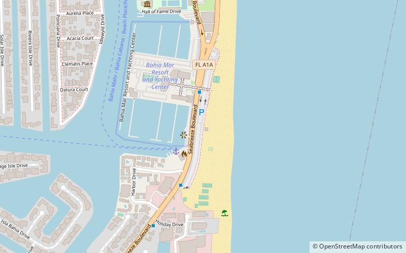 fort lauderdale beach park location map