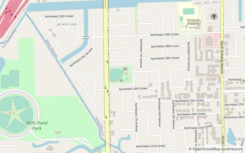 Mickel Field location map