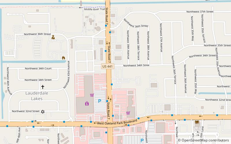 lauderdale lakes location map