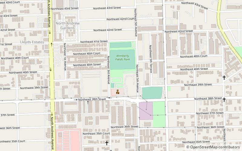 Oakland Park location map
