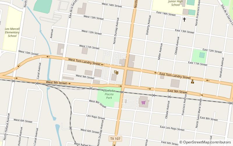 Border Theater location map