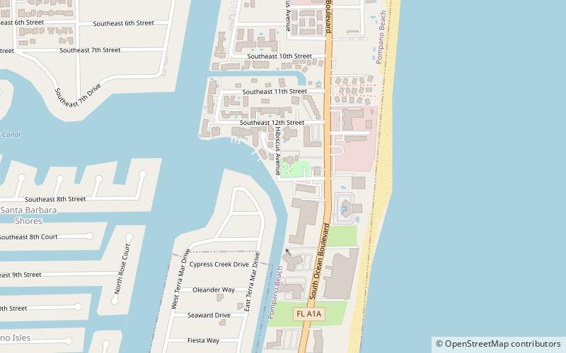 Villa Providence location map