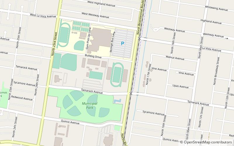 mcallen veterans memorial stadium location map