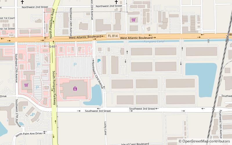 Parque Pompano location map