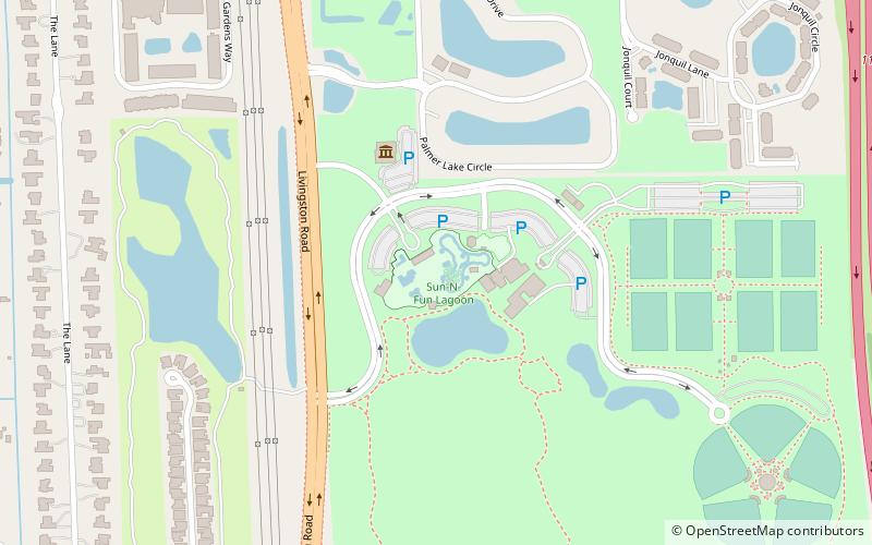 Sun-N-Fun Lagoon location map