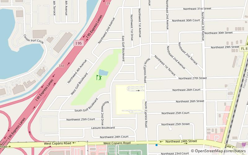 leisureville pompano beach location map