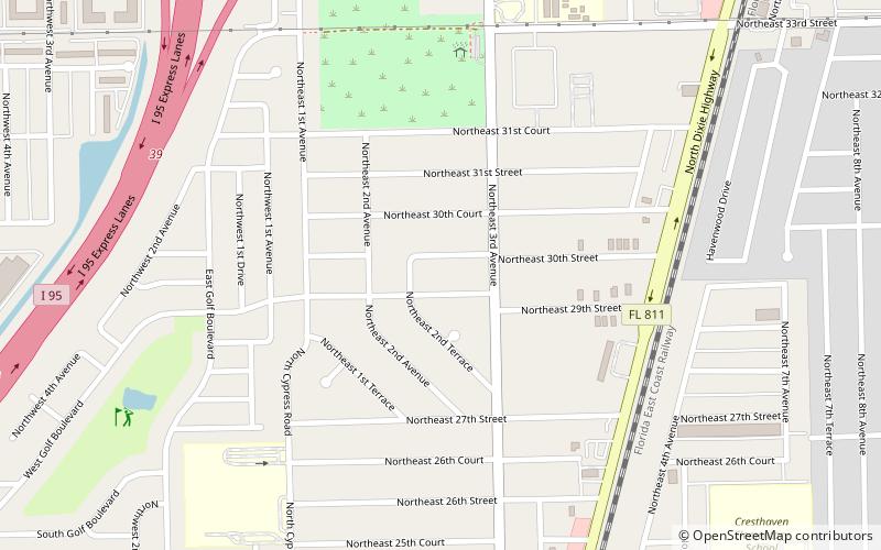 Kendall Green location map