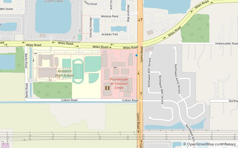 Promenade at Coconut Creek location map