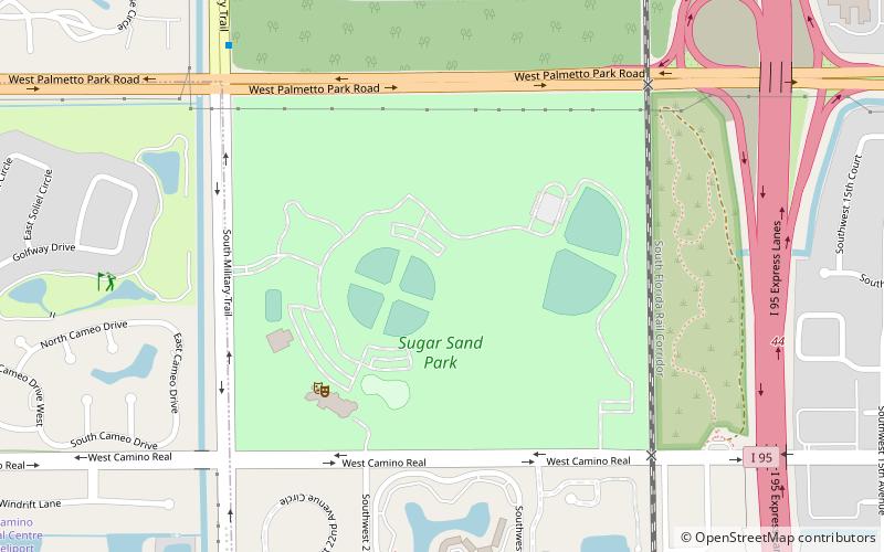 Sugar Sand Park location map