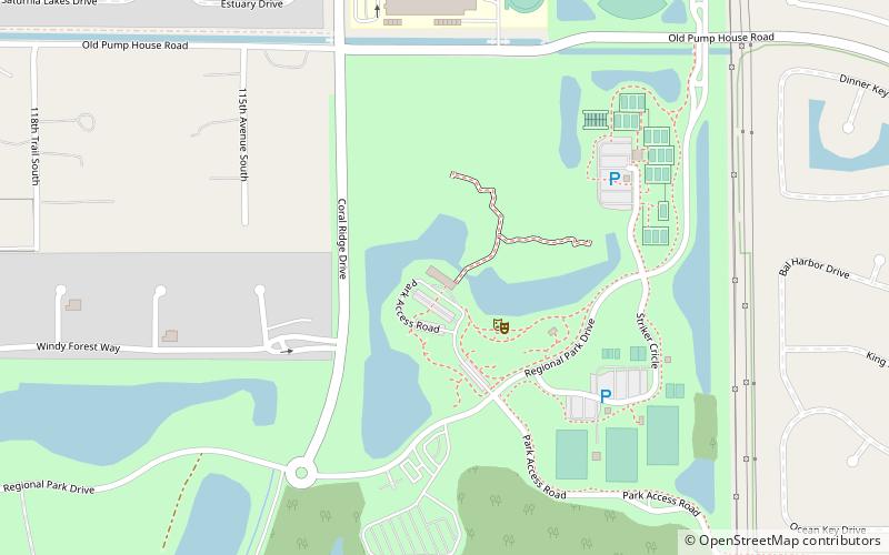 Friends of Daggerwing Nature Center location map