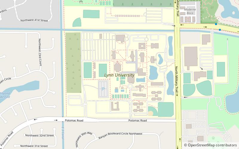universite lynn boca raton location map