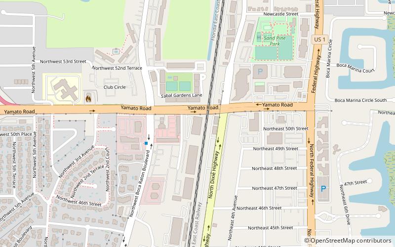 Rosenbaum Contemporary location map