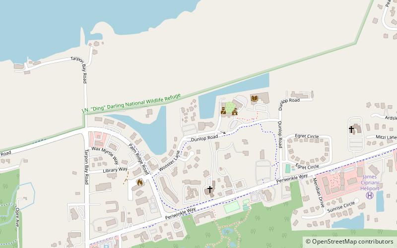 Sanibel Historical Museum & Village Inc location map