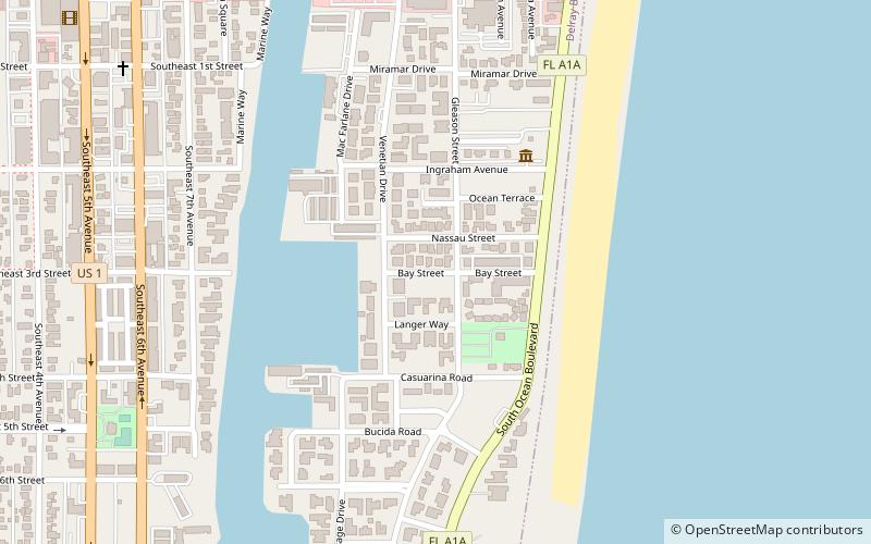 anchor park delray beach location map
