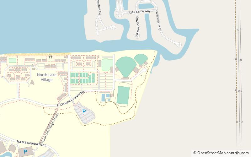 Swanson Stadium location map