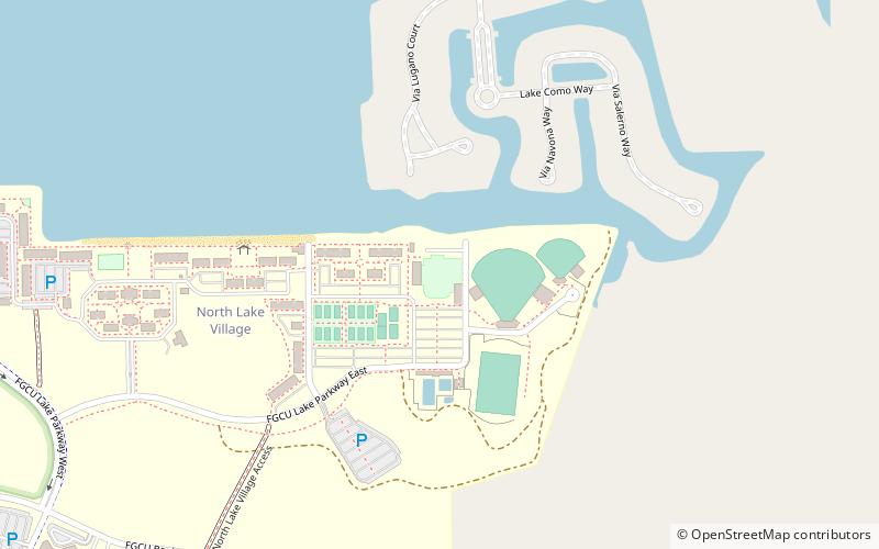 Alico Arena location map