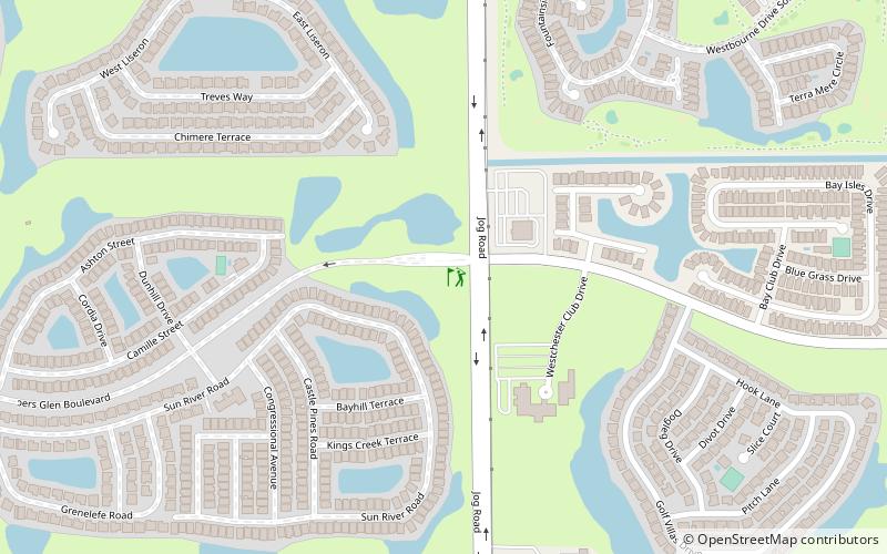 Westchester Golf & Country Club location map