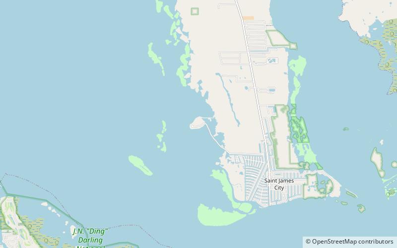 galt island archeological district location map